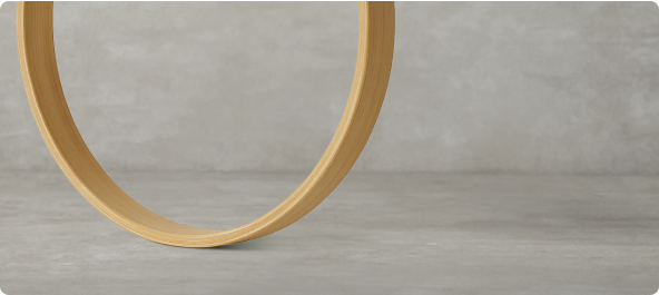 עץ טבעי, פרופיל נקי.