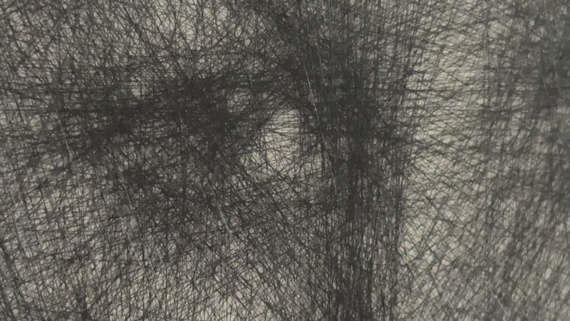 Video of string art on a wall