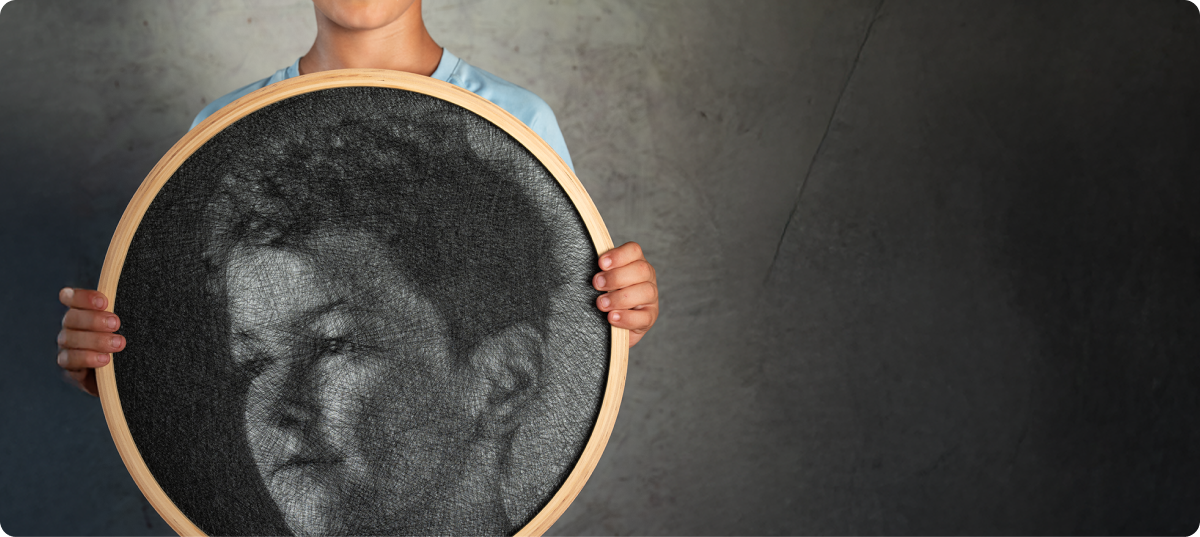 תמונה אחת. אלפי חוטים.